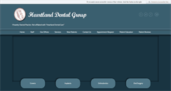 Desktop Screenshot of heartlanddental.com